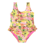 4Giveness Costume Intero Tinta Unita con Fantasia per Neonata 125NBWIN5277 GIALLO 4GIVENESS 