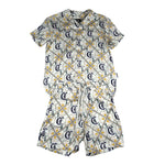 Just Cavalli Completo 2 Pezzi Camicia-Bermuda per Bambino JBP26084CE PANNA JUST CAVALLI 