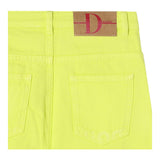 Dou Dou Jeans Tinta Unita Modello Palazzo per Bambina DW6P10 VERDE DOU DOU 