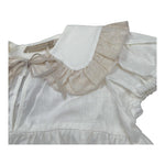 La Stupenderia Camicia Mezza Manica Tinta Unita con Colletto per Bambina TJCM72X PANNA LA STUPENDERIA 