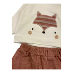 LALALU' abito manica lunga tinta unita in velluto Bianco/rosa per Bambina CFL04NJ BIANCO/ROSA LALALU' 