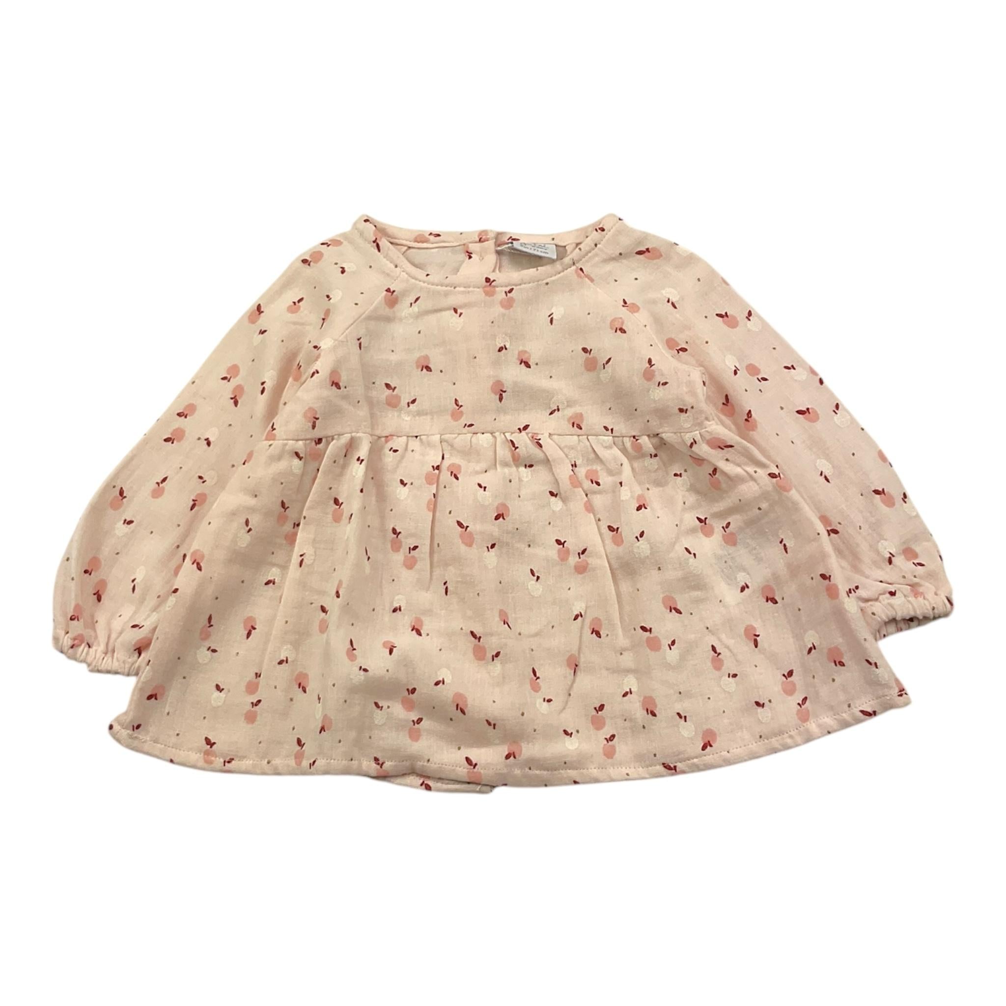 YATSI BABY completo 2pz camicia-pantalone tinta unita con elastico in vita Panna per Neonata 24441520 PANNA YATSI BABY 