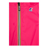 K-Way Giubbino Tinta Unita con Cappuccio per Bambina K61336WWWX FUXIA K-WAY 