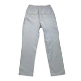 Eleventy Pantalone Tinta Unita Con Elastico In Vita Azzurro Per Bambino