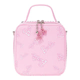 MONNALISA borsa tinta unita con stampa barbie Rosa per Bambina 19D026 ROSA MONNALISA 