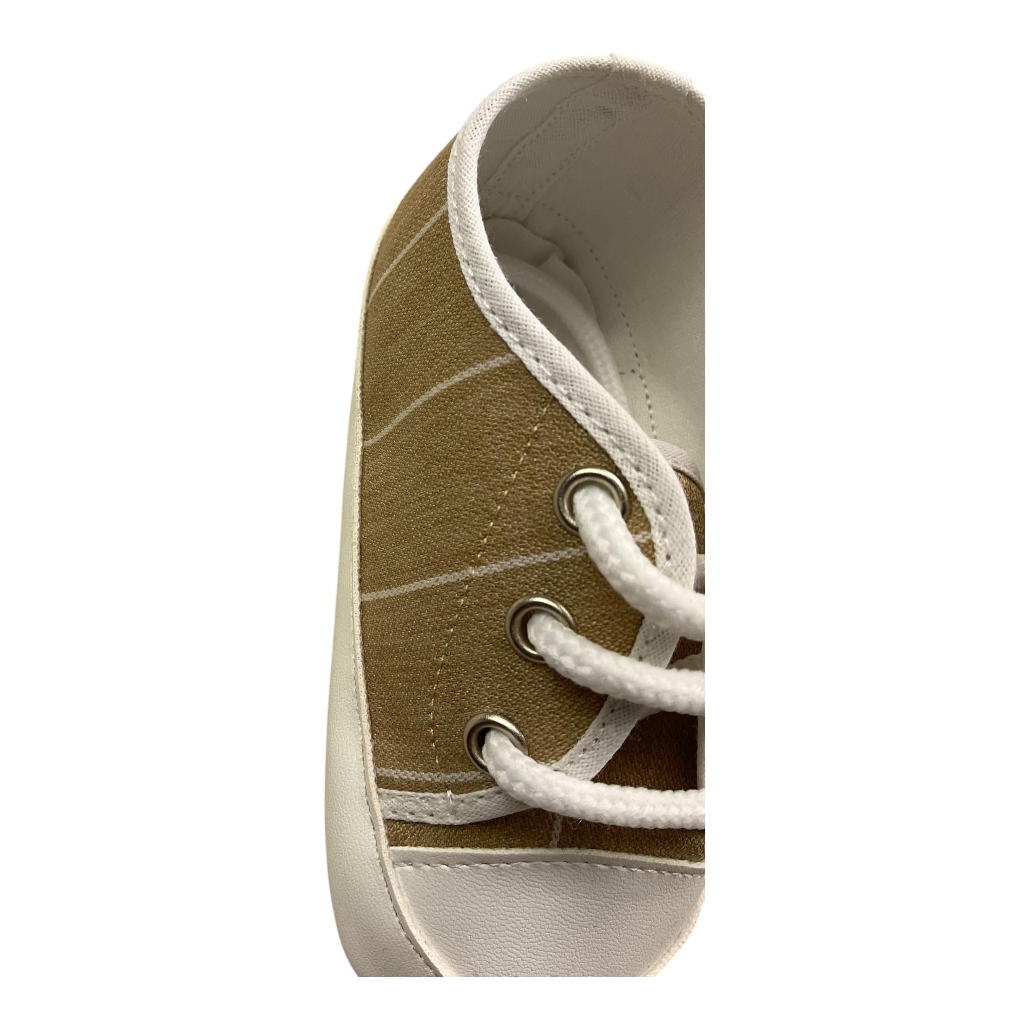 Colori Chiari Scarpine Tinta Bicolore per Neonato MN958141 BIANCO/BEIGE COLORI CHIARI 