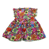 4Giveness Abito Mezza Manica Stampa Fantasia Multicolor per Neonata ABT4GV MULTICOLOR 4GIVENESS 