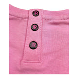 John Richmond T-Shirt Girocollo Tinta Unita con Stampa per Neonata RISP24018TS ROSA JOHN RICHMOND 