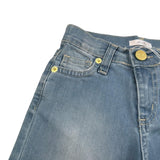 M+E' Jeans tinta unita Modello Palazzo Azzurro per Bambina UE1706 AZZURRO M+E' 