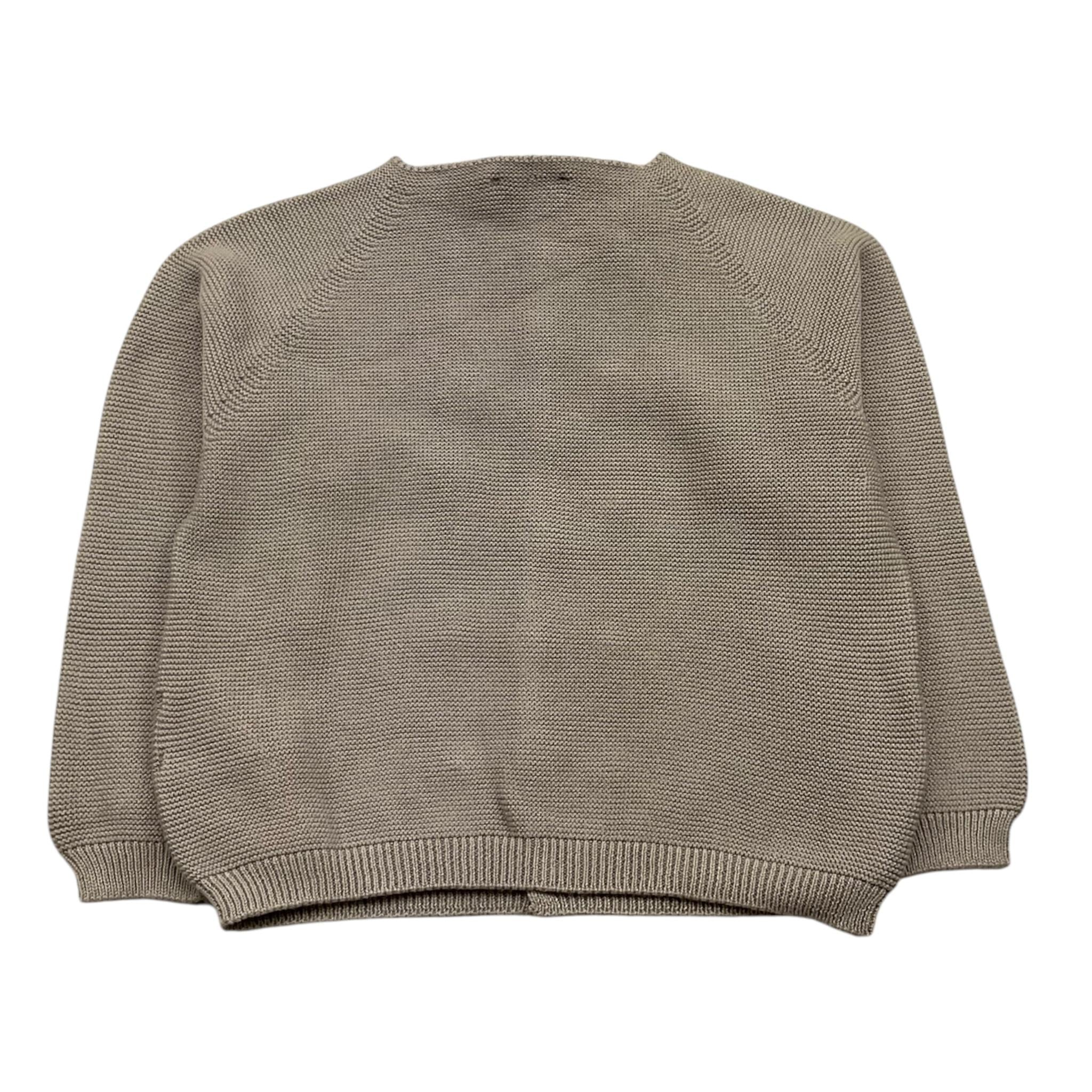 WEDOBLE cardigan tinta unita con ricami Grigio per Neonato V2202308A GRIGIO WEDOBLE 