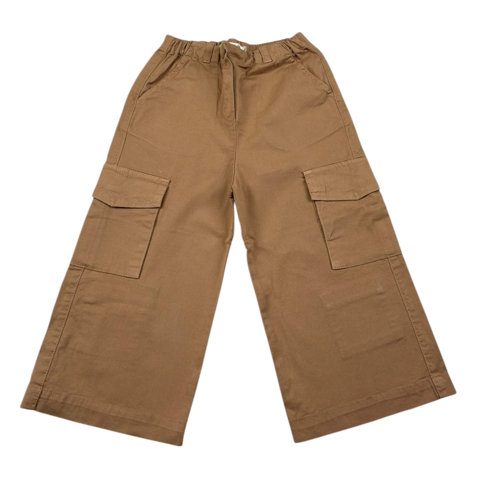 Zhoe & Tobiah Pantalone Tinta Unita con Elastico In Vita per Neonata J&P4FN BEIGE ZHOE & TOBIAH 