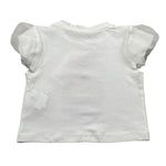 M+E' T-Shirt Girocollo tinta unita con Stampa Bianco per Neonato UE1856XX BIANCO M+E' 