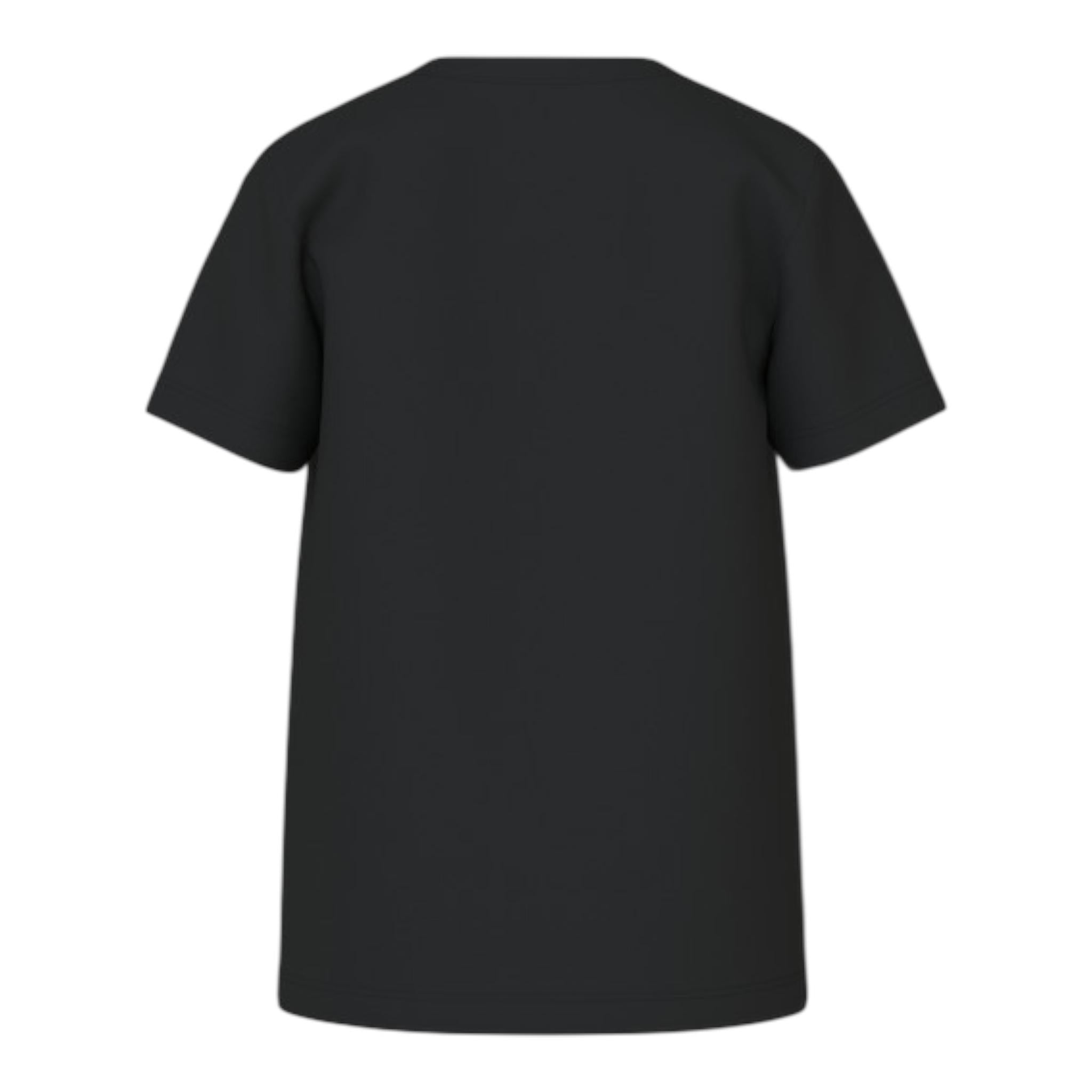 Name It T-Shirt Girocollo tinta unita con Stampa Nero per Bambino 13232363 NERO NAME IT 