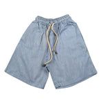 Louis Dieudonne' Bermuda Tinta Unita con Elastico In Vita per Bambino LINO AZZURRO LOUIS DIEUDONNE' 