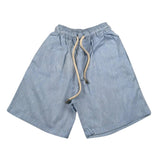 Louis Dieudonne' Bermuda Tinta Unita con Elastico In Vita per Bambino LINO AZZURRO LOUIS DIEUDONNE' 