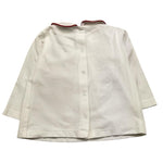 ALETTA camicia manica lunga tinta unita con colletto Bianco per Neonata R210084A BIANCO ALETTA 