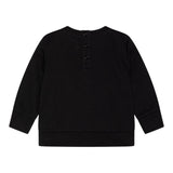 GUESS felpa girocollo tinta unita con stampa Nero per Neonato N4YQ04KA6R4XN NERO GUESS 