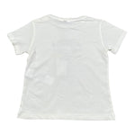 Please T-Shirt Girocollo Tinta Unita con Stampa per Neonato MBA2030B71 BIANCO PLEASE 