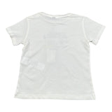 Please T-Shirt Girocollo Tinta Unita con Stampa per Neonato MBA2030B71 BIANCO PLEASE 