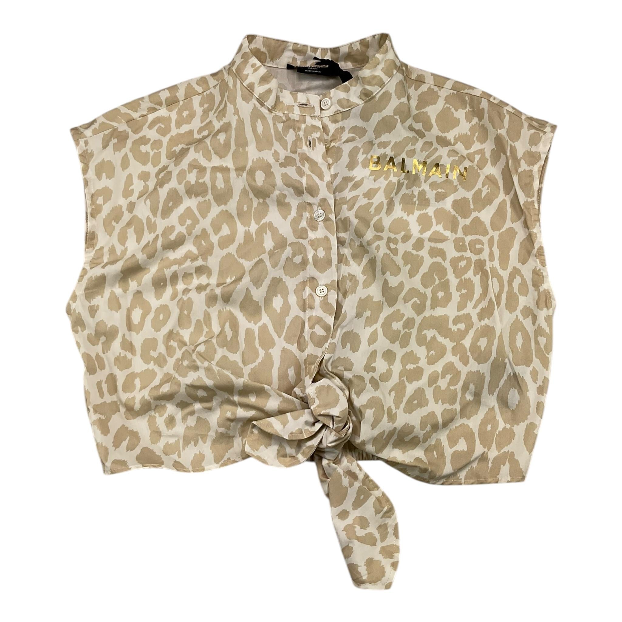 BALMAIN BS5A32BIANCO/BEIGE