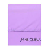 Hinnominate Top Giromanica tinta unita con Logo Lilla per Bambina 3646M0111 LILLA HINNOMINATE 