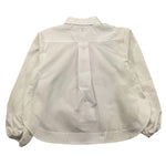 Dondup Camicia Tinta Unita Manica Lunga per Bambina DFCA028 BIANCO DONDUP 