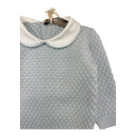 LITTLE BEAR completo 2 pezzi maglia-ghettina tinta unita Azzurro per Neonato 9102XM AZZURRO LITTLE BEAR 