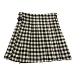 PICCOLA LUDO gonna stampa fantasia quadretti Bianco/nero per Bambina BS8WB078 BIANCO/NERO PICCOLA LUDO 