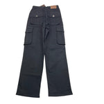 MANILA GRACE pantalone tinta unita modello cargo Nero per Bambina MFJF24P189X NERO MANILA GRACE 