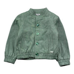 Le Bebe' Giubbino Tinta Unita con Bottoni per Neonato LBB5344 VERDE LE BEBE' 