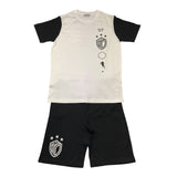 Bikkembergs Completo 2 Pezzi T-Shirt-Bermuda per Bambino BK3227 BIANCO/NERO BiKKEMBERGS 