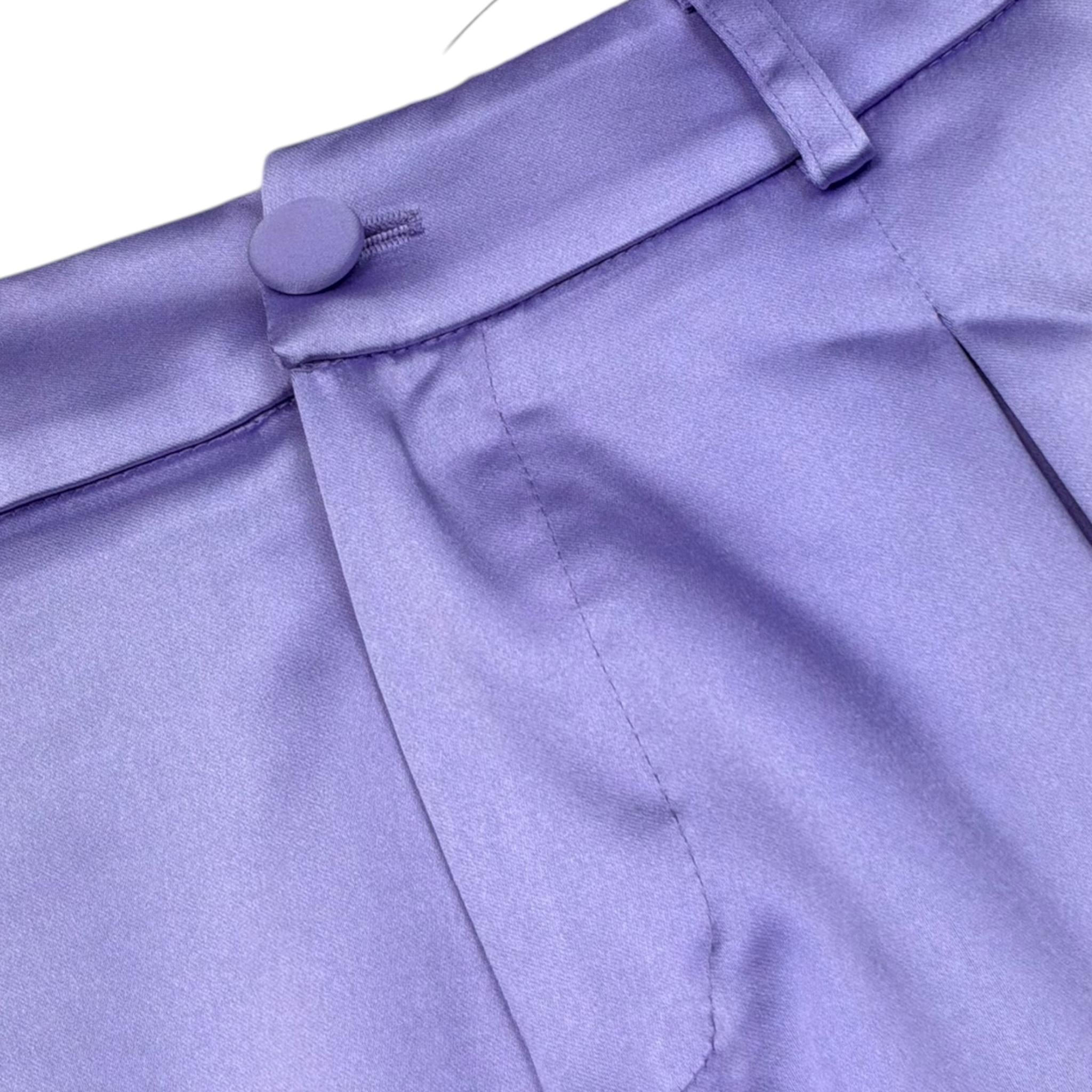 Marc Ellis Short Tinta Unita con Girovita Regolabile per Bambina JMJSO01251 VIOLA MARC ELLIS 