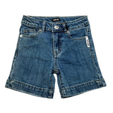 Just Cavalli Bermuda In Denim Tinta Unita con Girovita Regolabile per Neonato JIP26099BE BLU JUST CAVALLI 