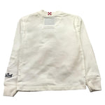 SAINT BARTH shirt girocollo tinta unita con stampa in contrasto Panna per Neonato LUT0003 PANNA SAINT BARTH 