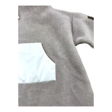 IL GUFO abito manica lunga tinta unita con cappuccio Grigio per Neonata A24VL591M0108N GRIGIO IL GUFO 