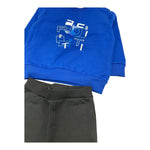 CESARE PACIOTTI completo 2 pezzi felpa-pantalone bicolore Blu/nero per Neonato COMP5316B BLU/NERO CESARE PACIOTTI 