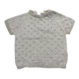 Wedoble T-Shirt Tinta Unita con Ricami per Neonato V2406302A BEIGE WEDOBLE 