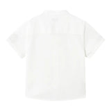 Mayoral Camicia Tinta Unita Mezza Manica per Neonato 1110 BIANCO MAYORAL 