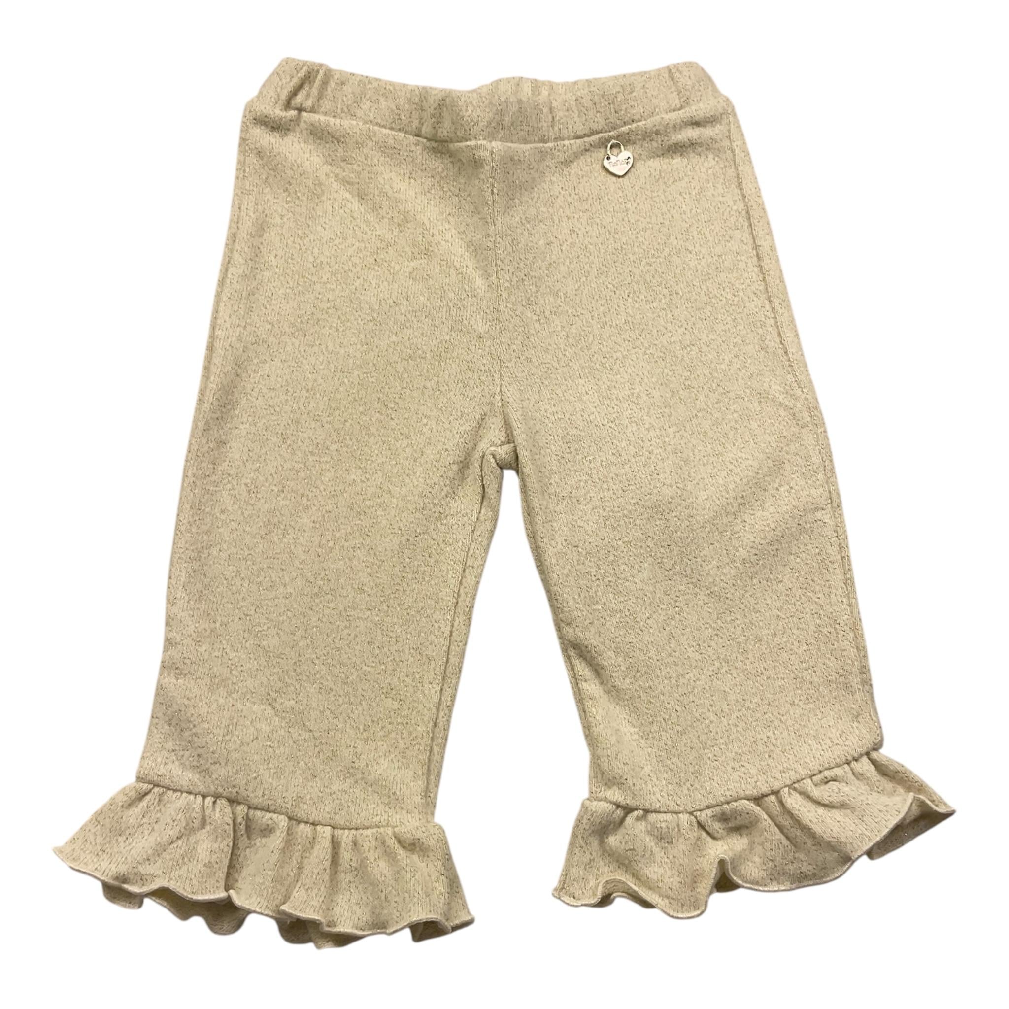NANAN pantalone tinta unita con elastico in vita Oro per Neonata I2344318P ORO NANAN 