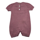 Maglifici di Verona Pagliaccetto Tinta Unita In Maglia per Neonata 0453244 ROSA MAGLIFICI DI VERONA 