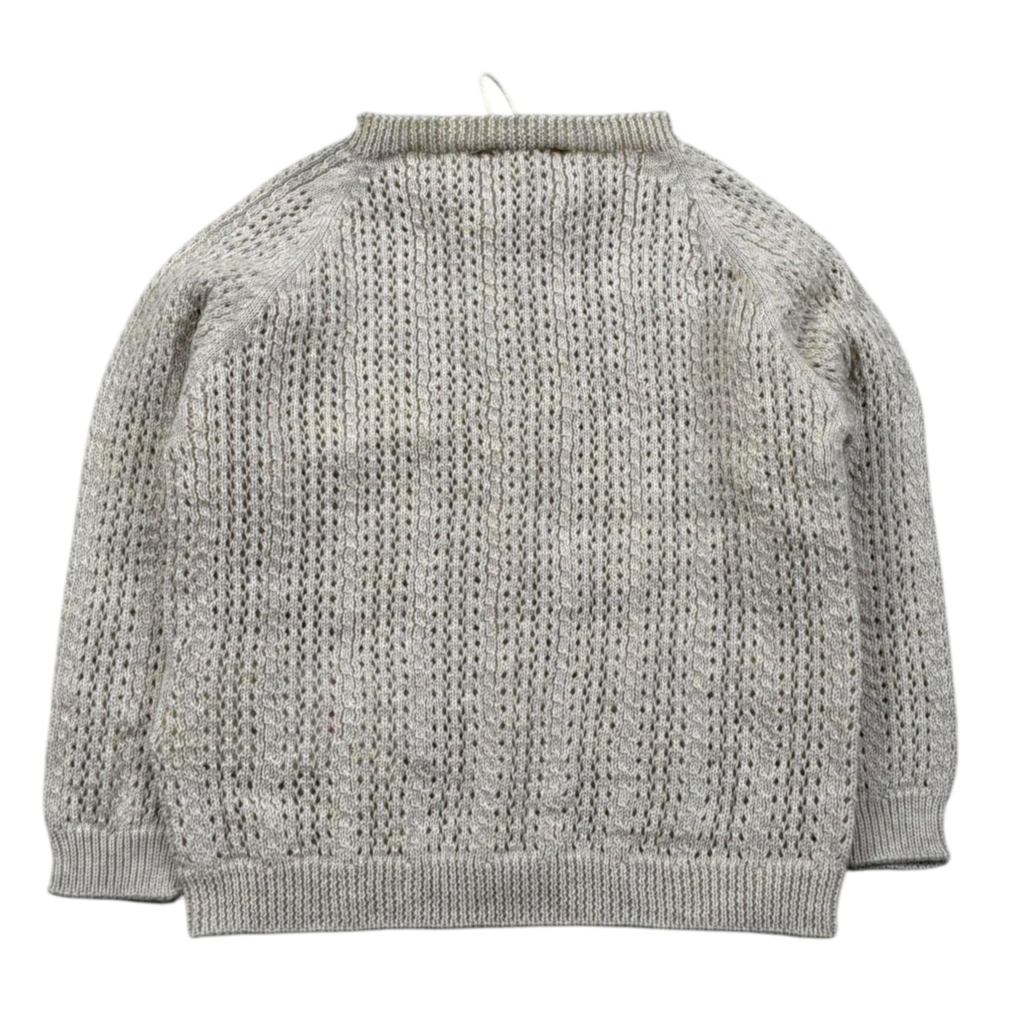 Wedoble Cardigan Tinta Unita con Trafori per Neonato V2506308AO BIEGE WEDOBLE 