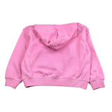 John Richmond Felpa Tinta Unita con Cappuccio E Brillantini per Bambina RGP26197FE ROSA JOHN RICHMOND 