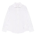 Eleventy Camicia Tinta Unita Fantasia A Righe per Bambino EW5P30XX BIANCO ELEVENTY 