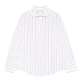 Eleventy Camicia Tinta Unita Fantasia A Righe per Bambino EW5P30XX BIANCO ELEVENTY 