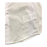 Manuel Ritz Camicia Manica Lunga Tinta Unita Bianco Per Neonato