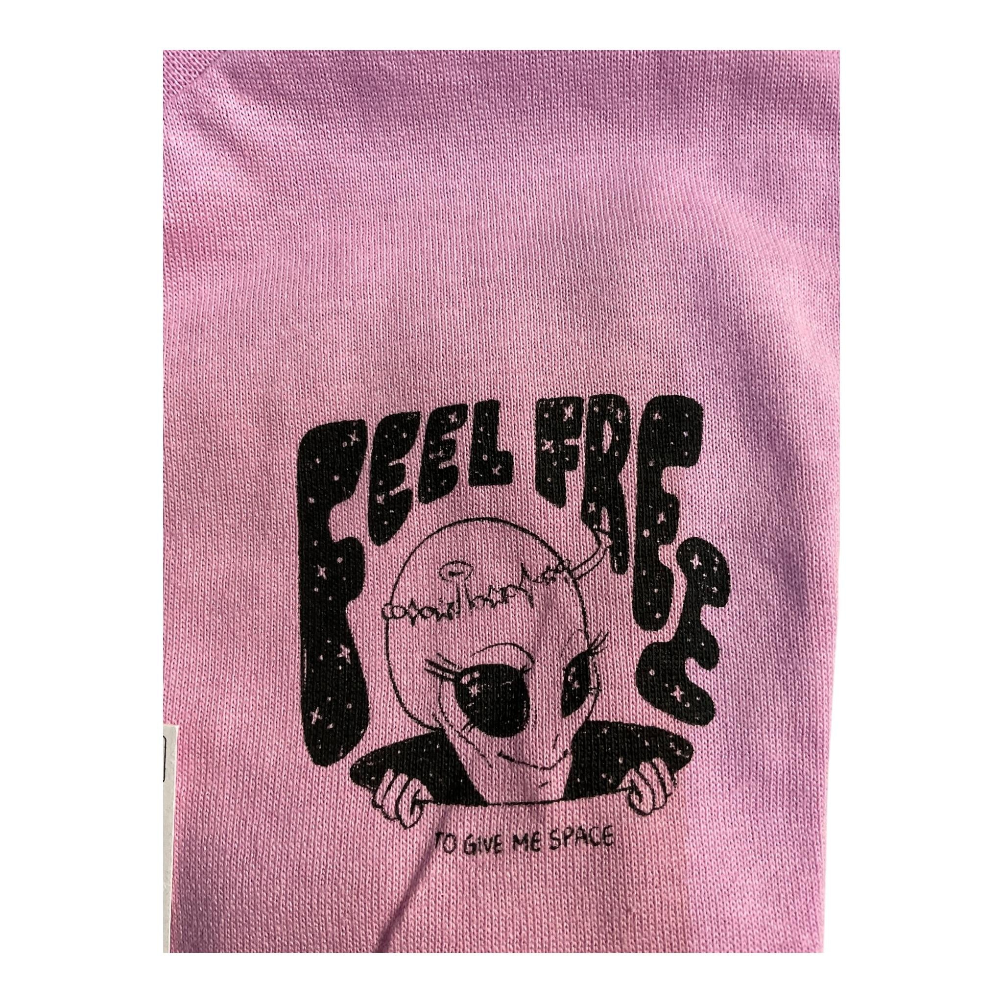 NAME IT t-shirt tinta unita girocollo con stampa Rosa per Bambina 13234109 ROSA NAME IT 