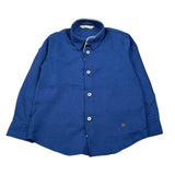 Manuel Ritz Camicia Manica Lunga Tinta Unita per Neonato MR30833 BLU MANUEL RITZ 