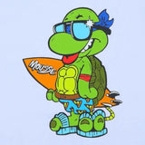 Mousse T-Shirt Girocollo con Stampa per Bambino NINJASURFT BIANCO MOUSSE 