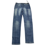 DANIELE ALESSANDRINI jeans tinta unita 5 tasche Blu per Bambino 1231PD1271 BLU DANIELE ALESSANDRINI 