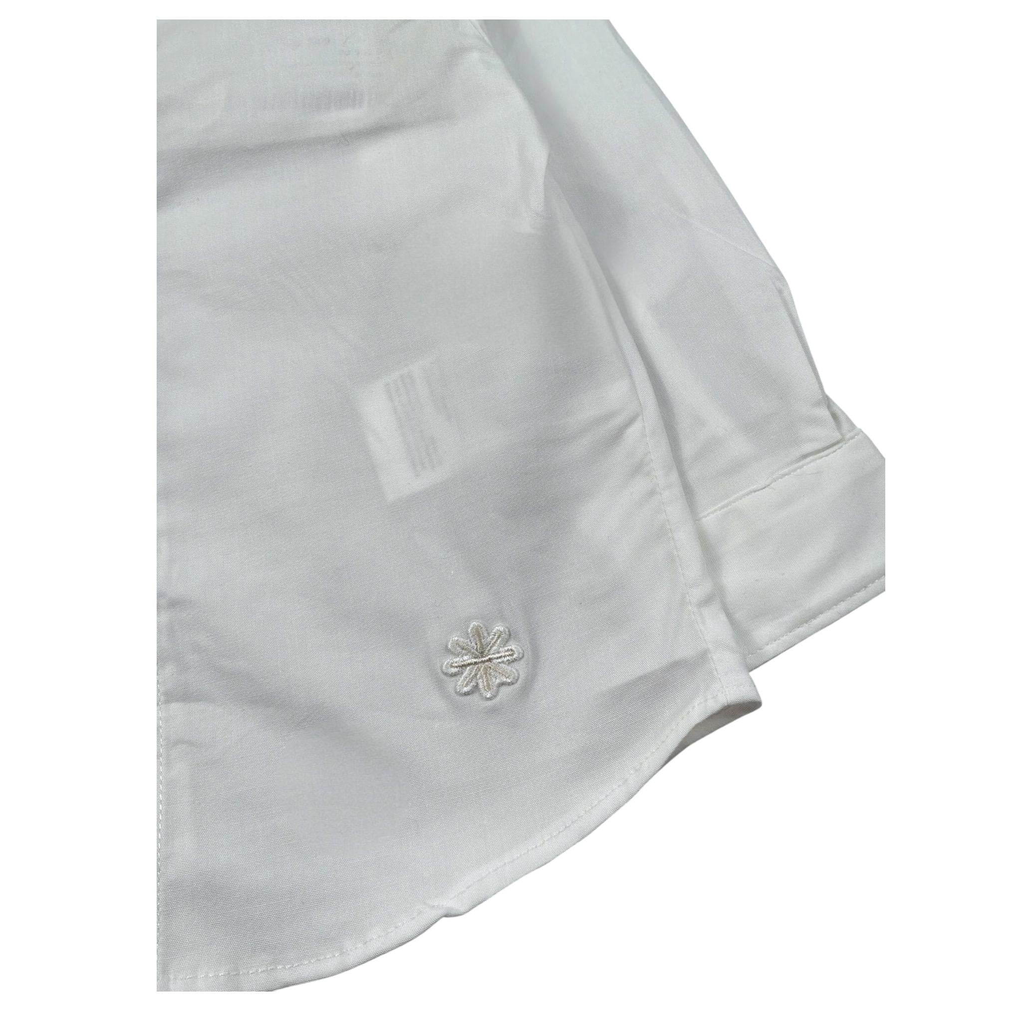 Manuel Ritz Camicia Manica Unga Tinta Unita per Neonato MR1977N BIANCO MANUEL RITZ 